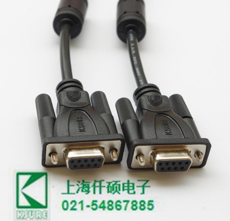 数据线 上海仟硕KS-DB9FF-01设备数据传速线